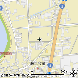 新潟県新潟市南区新飯田1598周辺の地図