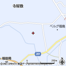 福島県伊達郡川俣町羽田高畔周辺の地図