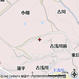 福島県福島市松川町浅川（古川）周辺の地図