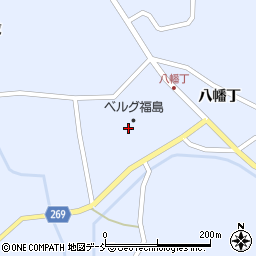福島県伊達郡川俣町羽田周辺の地図