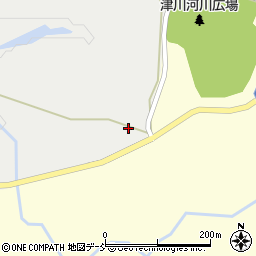 阿賀町汚泥再生センター周辺の地図