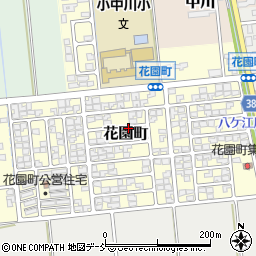 新潟県燕市花園町周辺の地図