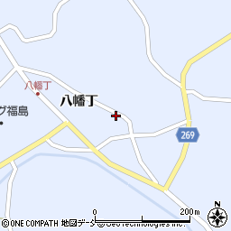 福島県伊達郡川俣町羽田八幡丁2-1周辺の地図