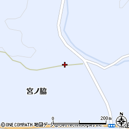 福島県伊達郡川俣町羽田姥作周辺の地図