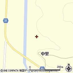 福島県相馬郡飯舘村関沢中里40周辺の地図