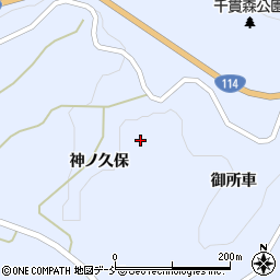 福島県福島市飯野町青木中宮周辺の地図