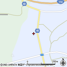 福島県福島市飯野町青木下柴伐田周辺の地図