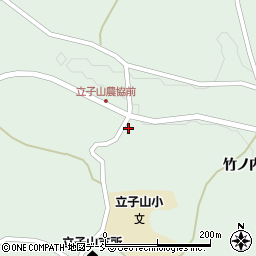 福島県福島市立子山仲森周辺の地図