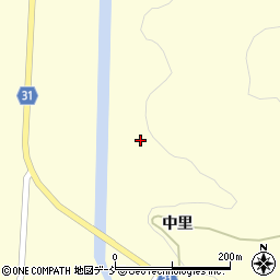 福島県相馬郡飯舘村関沢中里38周辺の地図