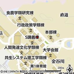 経済経営学類棟周辺の地図