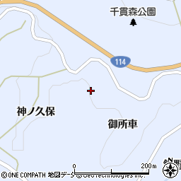 福島県福島市飯野町青木後宮周辺の地図