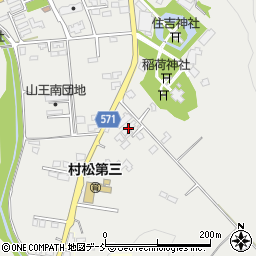 新潟県五泉市村松甲6238周辺の地図