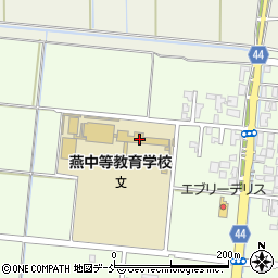 新潟県立燕中等教育学校周辺の地図