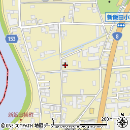 新潟県新潟市南区新飯田995周辺の地図