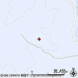 福島県伊達郡川俣町羽田長久保山周辺の地図