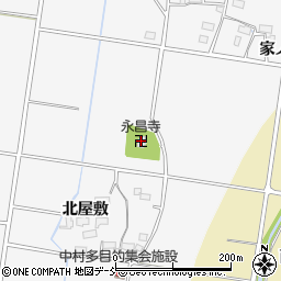 永昌寺周辺の地図