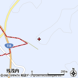 福島県川俣町（伊達郡）羽田（三境石）周辺の地図