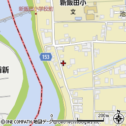新潟県新潟市南区新飯田1012周辺の地図