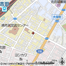 美容室ぽてとはうす吉田店周辺の地図