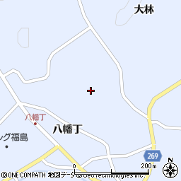 福島県伊達郡川俣町羽田八幡山周辺の地図