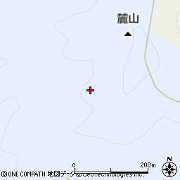 福島県伊達郡川俣町小神鰻内山周辺の地図