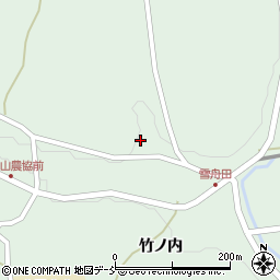福島県福島市立子山仲内周辺の地図