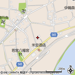 新潟県加茂市鵜森344-3周辺の地図
