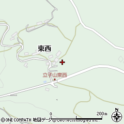 福島県福島市立子山東西71周辺の地図