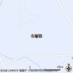福島県伊達郡川俣町羽田寺屋敷周辺の地図