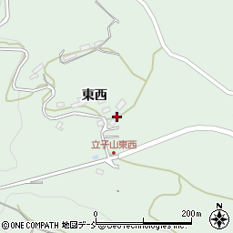 福島県福島市立子山東西76周辺の地図