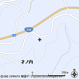 福島県福島市飯野町青木仲森周辺の地図