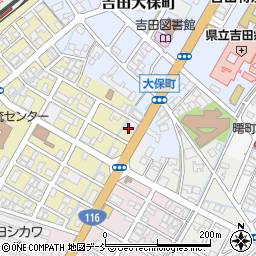 ワークマン吉田店周辺の地図