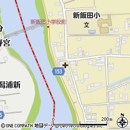 新潟県新潟市南区新飯田1015周辺の地図