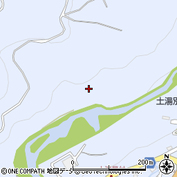 福島県福島市土湯温泉町下川原周辺の地図