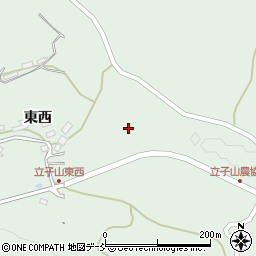 福島県福島市立子山東西41周辺の地図