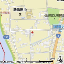 新潟県新潟市南区新飯田1850周辺の地図