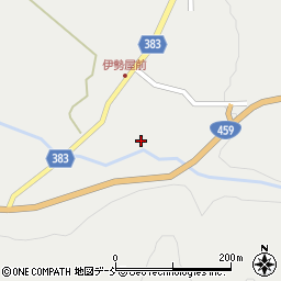 福島県西会津町（耶麻郡）奥川大字飯里（堂屋敷）周辺の地図