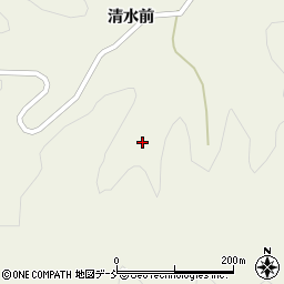 福島県川俣町（伊達郡）小島（萱ヶ作）周辺の地図