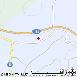 福島県福島市飯野町青木下日ノ倉周辺の地図