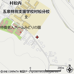 新潟県五泉市村松甲5550-1周辺の地図