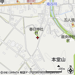 新潟県五泉市村松甲6533-4周辺の地図