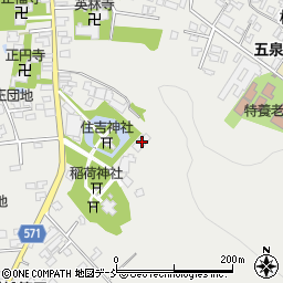 新潟県五泉市村松甲5958-2周辺の地図