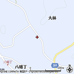 福島県伊達郡川俣町羽田熊ノ田周辺の地図