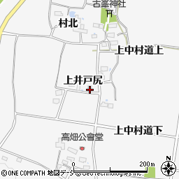 福島県喜多方市松山町鳥見山上井戸尻3592-3周辺の地図