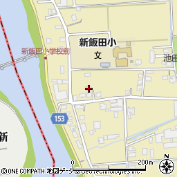 新潟県新潟市南区新飯田1800-2周辺の地図