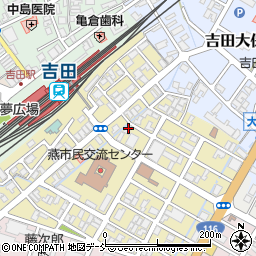 新潟県燕市吉田日之出町周辺の地図