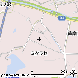 福島県南相馬市鹿島区小池ミタラセ周辺の地図