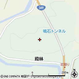 福島県伊達郡川俣町飯坂鳴石周辺の地図