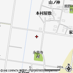 福島県喜多方市松山町鳥見山（江端）周辺の地図