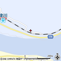 新潟県東蒲原郡阿賀町角島44周辺の地図